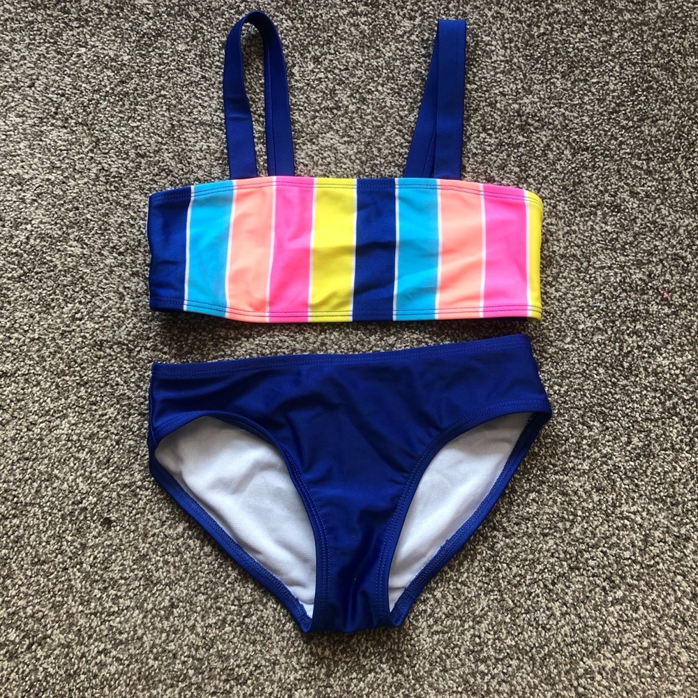 Target Pink and Yellow Bikini Swim Set